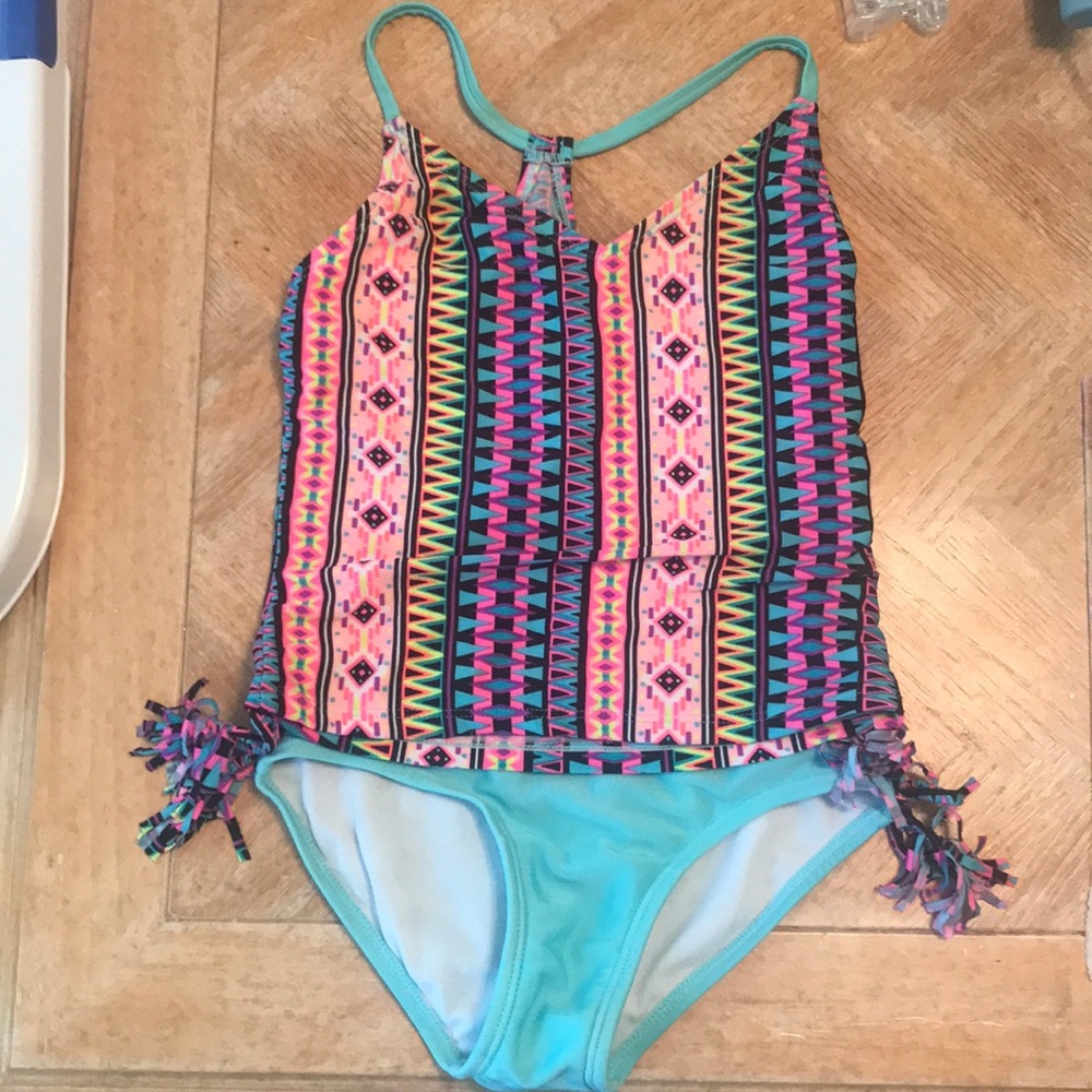 Girls tankini swim suit